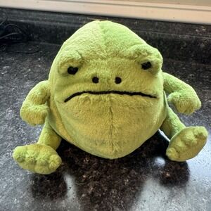 Retired Jellycat Ricky Rain Frog Plush Green Stuffed Animal Toy Rare Soft